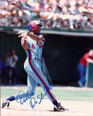 Delino Deshields Autographed Signed Montreal Expos 1991 Donruss Diamond  King - Autographs