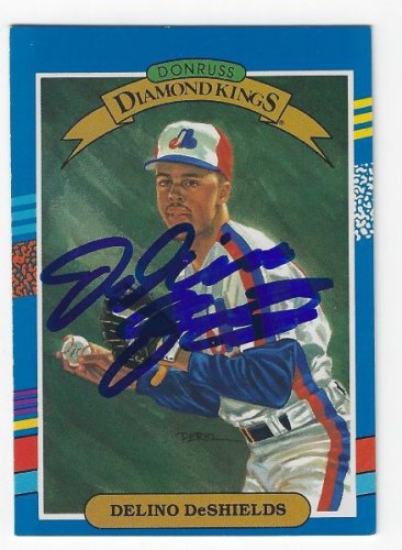 Delino DeShields MLB Memorabilia, Delino DeShields Collectibles, Verified  Signed Delino DeShields Photos