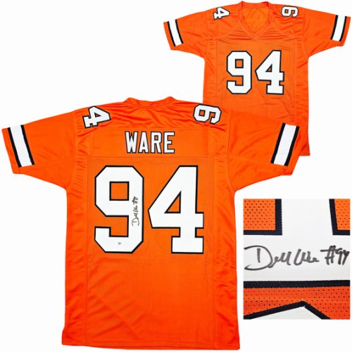 DeMarcus Ware Dallas Cowboys Signed Autographed Blue #94 Custom Jersey –