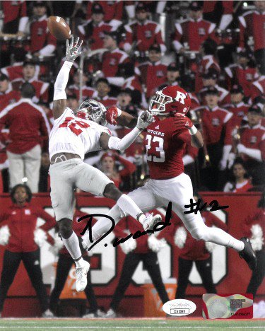 Denzel Ward Autographed Signed Ohio State Buckeyes NCAA 8x10 Photo #12- JSA (vertical)