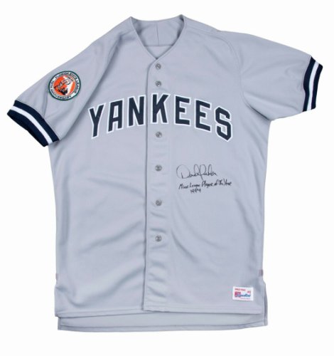 Derek Jeter Autographed Signed Earliest Game Used Photo Matched New York Yankees Jersey JSA