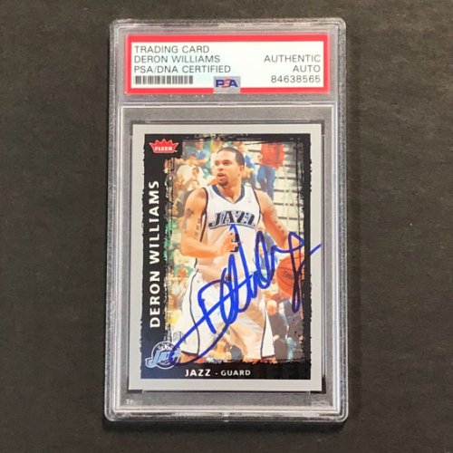 Deron Williams Autographed Brooklyn Nets Swingman Jersey (JSA)