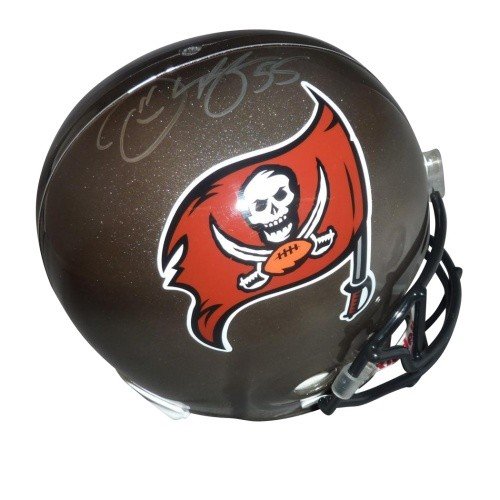 PSA/DNA Authentic Derrick Brooks Tampa Bay Buccaneers Autographed Signed Full Size Riddell Authentic Creamsicle Throwback Helmet 