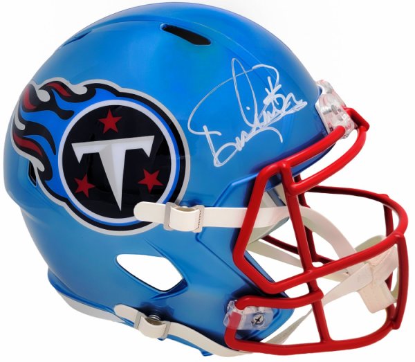 Derrick Henry Autographed Tennessee Titans Flat White Authentic