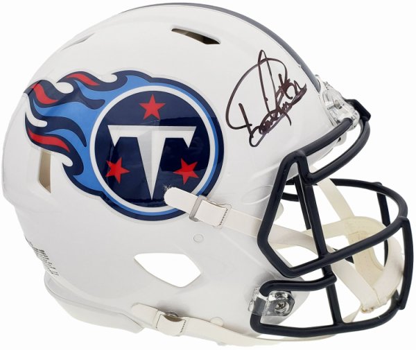 derrick henry tennessee titans autographed white panel football