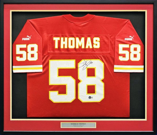 Derrick Thomas & Neil Smith Signed Jersey (Beckett LOA) (See Description)