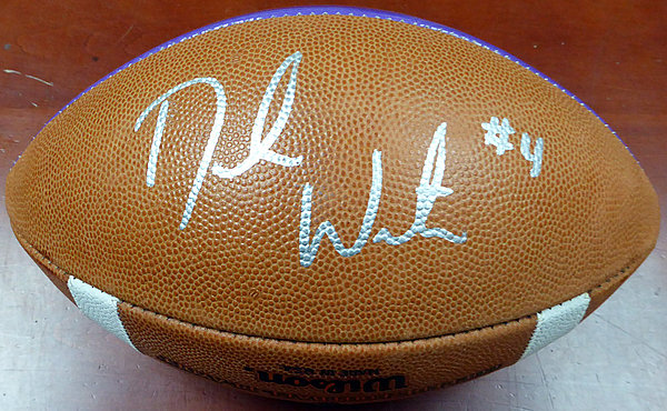 Deshaun Watson Autographed Signed Clemson Tigers National Champions Limited Edition NCAA Leather Football Beckett Beckett