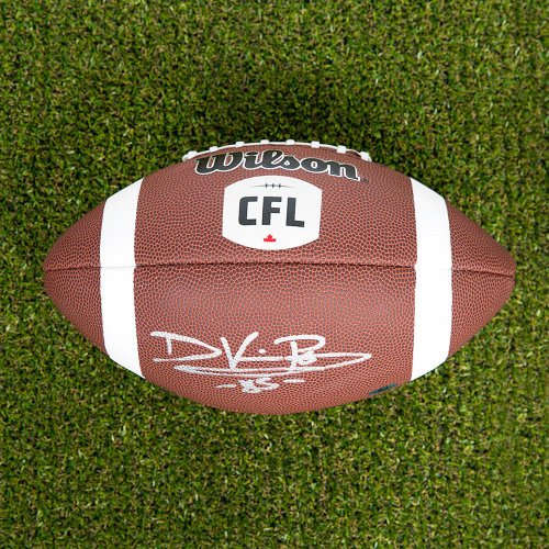 Devier Posey Autographed Signed CFL Wilson Composite Football - Toronto Argonauts