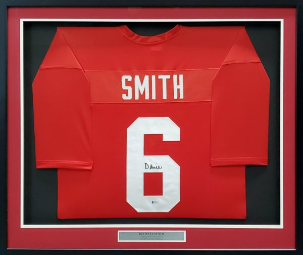 DeVonta Smith Philadelphia Eagles Autographed Game-Used #6