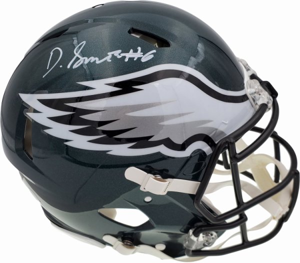 Philadelphia Eagles Signed Helmets Eagles Autographed Helmets