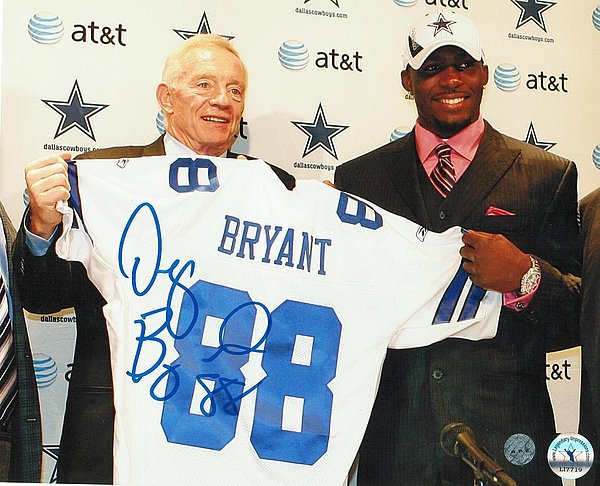 dez bryant autographed jersey