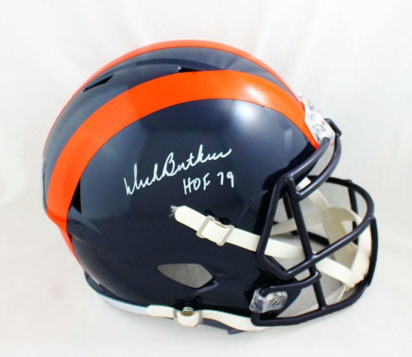 Chicago Bears Speed Mini Helmet Blue with Orange 'C' – Dick Butkus 51