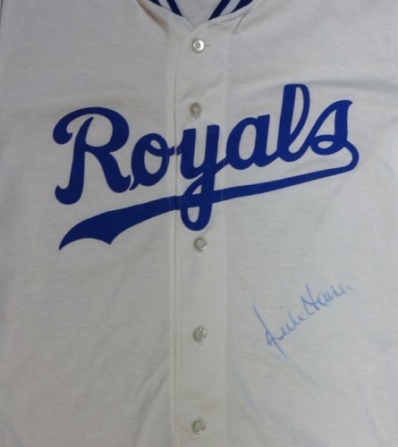 Dick Howser Autographed Signed Kansas City Royals White Jersey PSA/DNA