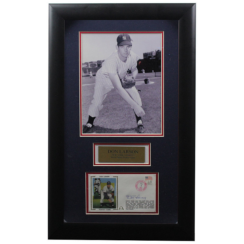 Don Larsen Autographed New York (Grey #18) Custom Baseball Jersey – JSA