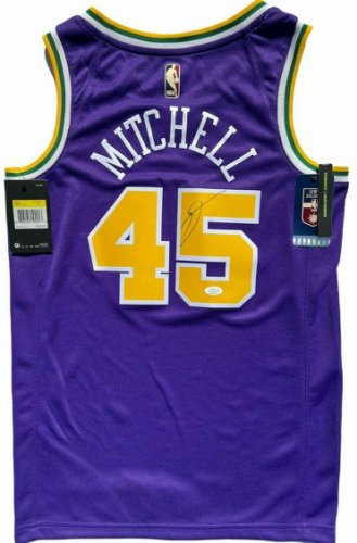 donovan mitchell signed jersey