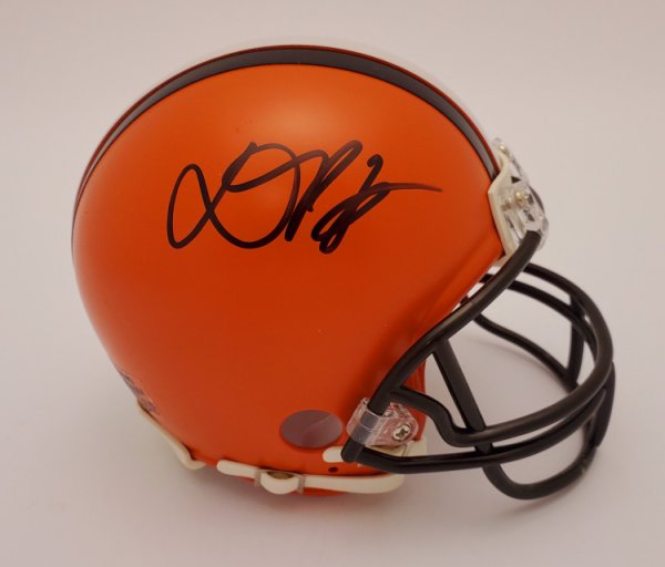 Donovan Peoples-Jones Cleveland Browns Autographed Signed Mini Helmet - Certified Authentic