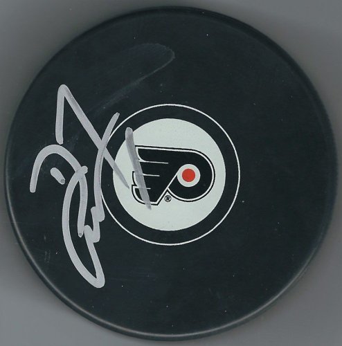Doug Crossman Autographed Signed Philadelphia Flyers Hockey Puck - Main Line Autographs