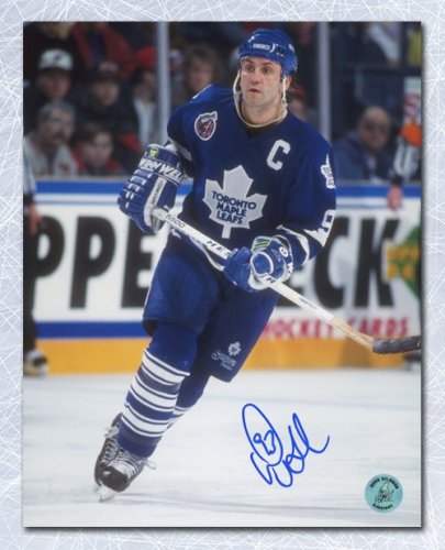 Autographed DOUG GILMOUR 8X10 Toronto Maple Leafs Photo