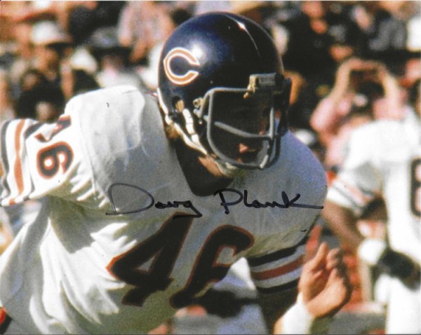 Doug Plank Signed Photo - OHIO STATE 8x10 W COA