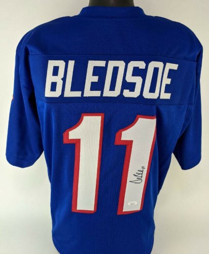 Drew bledsoe signed jersey clearance