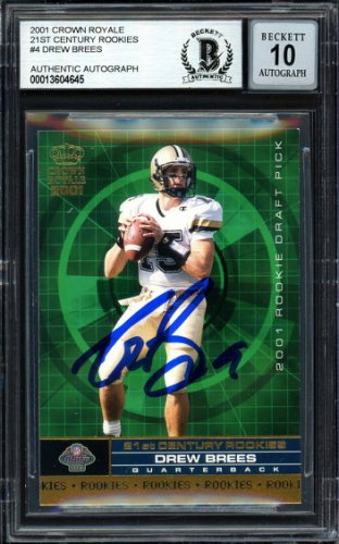 Drew Brees Memorabilia, Drew Brees Collectibles, Verified Signed Drew Brees  Photos