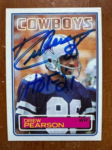 Drew Pearson Signed Jersey (JSA & Players Ink)