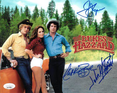 Dukes of Hazzard Autographed Signed 3 Sig 11x14 Photo JSA ...