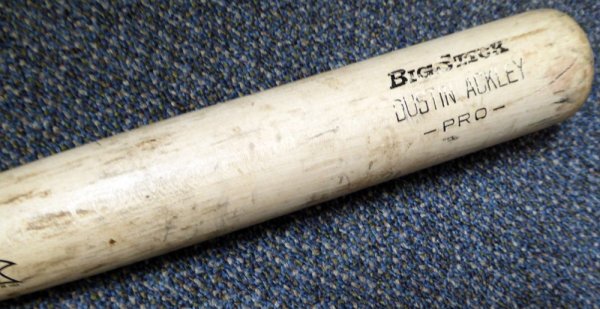 Dustin Ackley Game Used Rawlings Big Stick Bat New York Yankees #105780