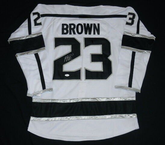 dustin brown signed jersey