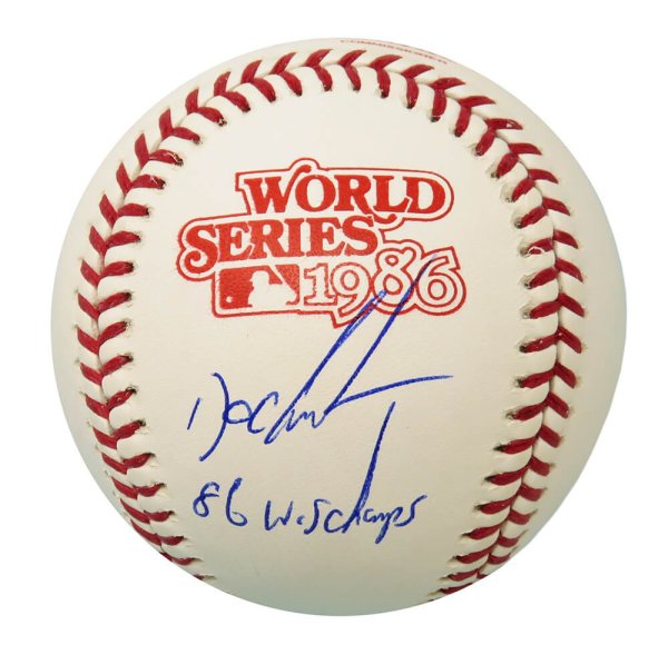 New York Mets Dwight Doc Gooden '86 WS Champs Autographed