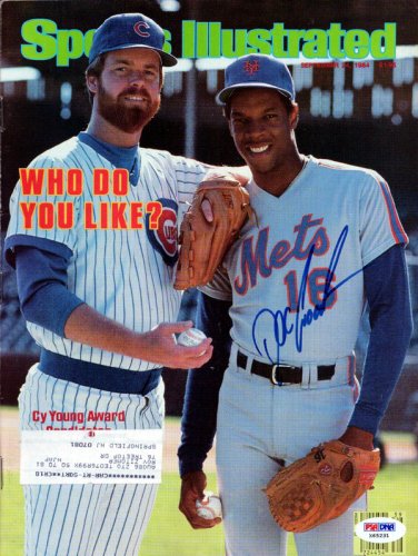Dwight 'Doc' Gooden Autographed Signed Sports Illustrated Magazine New York Mets PSA/DNA