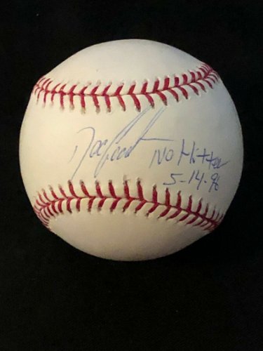 dwight gooden autographed baseball