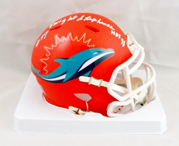 HOF - Dolphins Dwight Stephenson Signed Authentic Lunar Eclipse