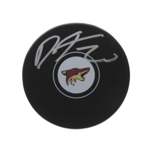 Dylan Strome Arizona Coyotes Autographed Signed Hockey Puck - JSA Authentic # V33678