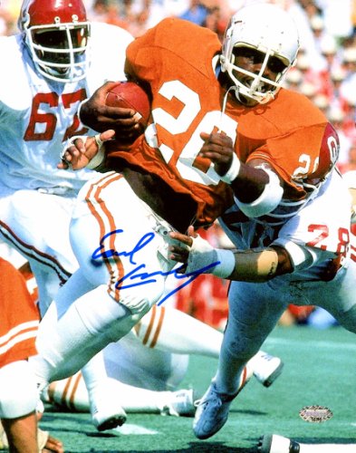 Earl Campbell Autographed Memorabilia Signed Photo Jersey