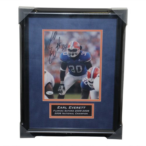 Kyle Trask UF Gators in White Jersey 8x10 Photo Signed in Orange