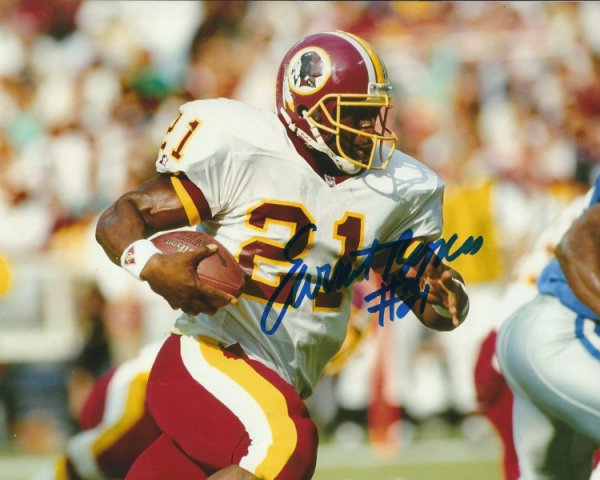 EARNEST BYNER 8X10 PHOTO WASHINGTON REDSKINS PICTURE NFL FOOTBALL VS NINERS