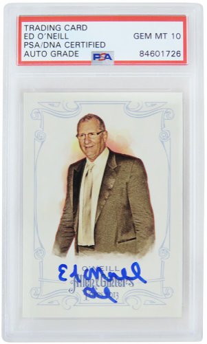 Ed O'Neill Autographed Signed 2013 Topps Allen & Ginters Trading Card #149 w/Al - (PSA/DNA / Auto Grade 10)