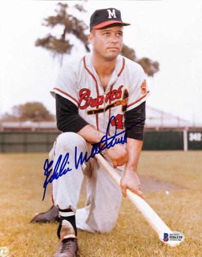 Hank Aaron, Eddie Mathews, Joe Adcock Signed 8x10 Photo Braves PSA JSA COA  Autograph - Inscriptagraphs Memorabilia - Inscriptagraphs Memorabilia