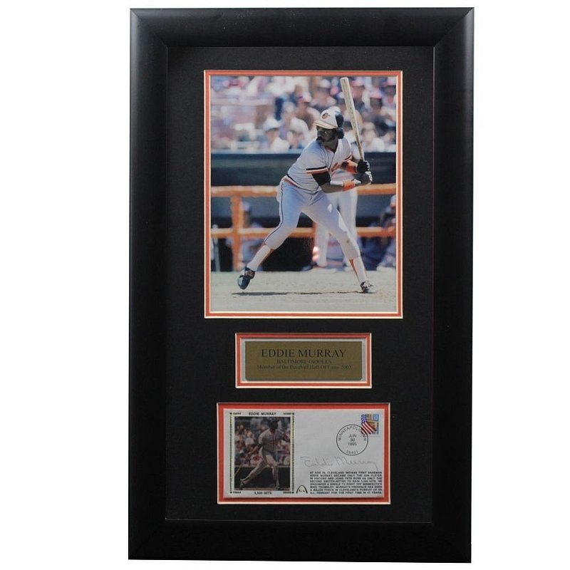 Eddie Murray Autographed Signed Framed First Day Cover - Certified Authentic