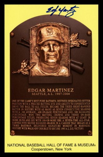 Edgar Martinez 11 Seattle Hall Of Fame signature shirt - Kingteeshop