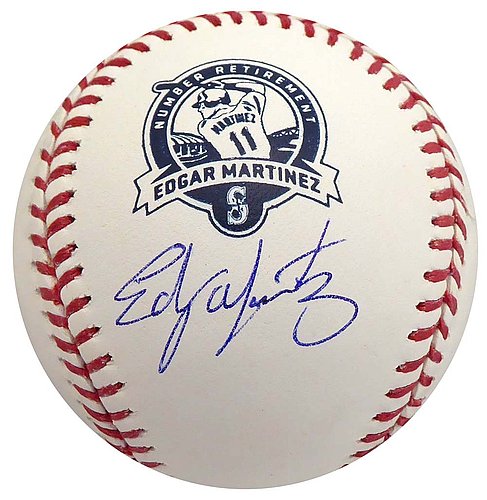 Edgar Martinez Autographed Signed 