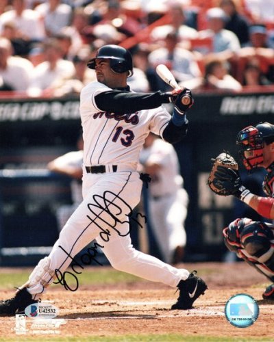 Edgardo Alfonzo Autographed Jersey - Mets History