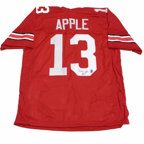 Eli Apple Autographed Signed #13 Custom Ohio State Buckeyes Jersey - Certified Authentic