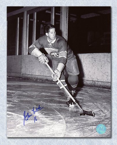 Elmer Lach Montreal Canadiens 8x10 Photo 