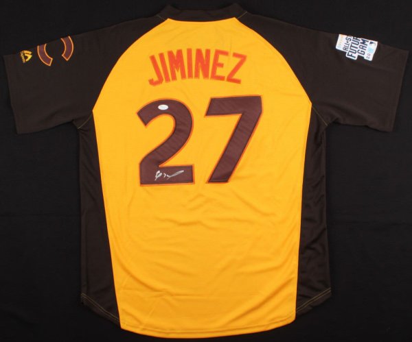 Eloy Jimenez Signed Chicago White Sox Custom Style Jersey (PSA/DNA