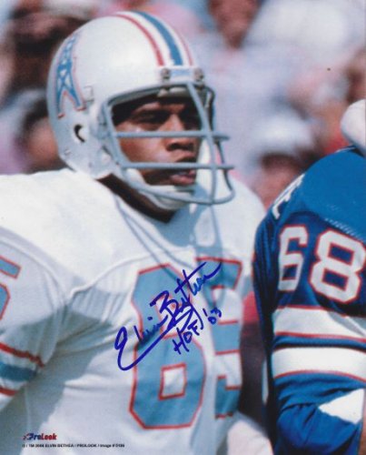 Elvin Bethea Autographed Memorabilia