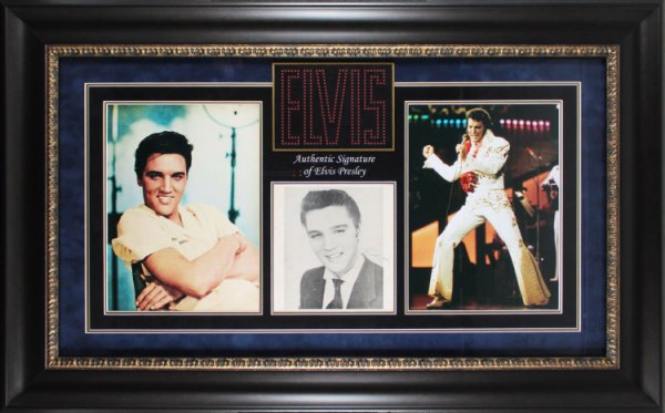 Elvis Presley Tom Jones signed print photo autograph poster Music Framed 