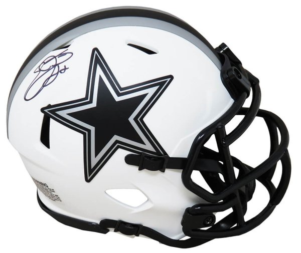 Beckett Auth Black Sean Lee Autographed Dallas Cowboys Mini Helmet 