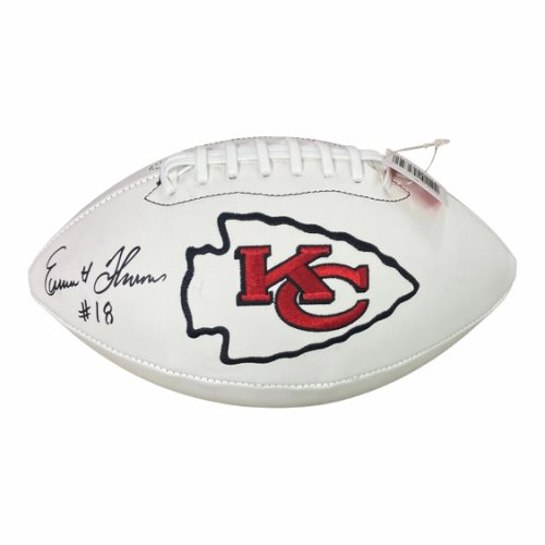 Emmitt Thomas Autographed Signed Kansas City Chiefs White Panel Football -  Beckett Authentication Services (BAS)